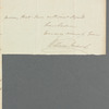 William Frederick, Duke of Gloucester to Miss Porter, autograph letter signed