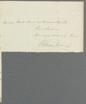 William Frederick, Duke of Gloucester to Miss Porter, autograph letter signed