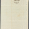 James Saumarez, document signed