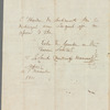 Matvey Alexandrovich Dmitrīev-Mamonov to "Monsieur!," autograph letter signed