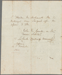 Matvey Alexandrovich Dmitrīev-Mamonov to "Monsieur!," autograph letter signed