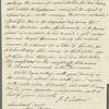 John Coakley Lettsom to Miss Porter, autograph letter signed