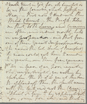 William Waldegrave, Lord Radstock to Jane Porter, autograph letter signed