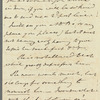 Frederick William Campbell to Jane Porter, autograph letter signed