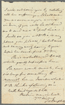 Frederick William Campbell to Jane Porter, autograph letter signed