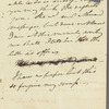 Frederick William Campbell to Jane Porter, autograph letter signed