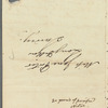 Frederick William Campbell to Jane Porter, autograph letter signed