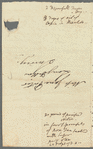 Frederick William Campbell to Jane Porter, autograph letter signed