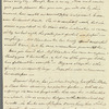 Frederick William Campbell to Jane Porter, autograph letter signed