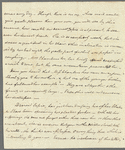 Frederick William Campbell to Jane Porter, autograph letter signed