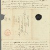 Frederick William Campbell to Jane Porter, autograph letter signed