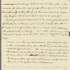 Frederick William Campbell to Jane Porter, autograph letter signed