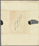 Frederick William Campbell to Jane Porter, autograph letter signed