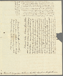 Frederick William Campbell to Jane Porter, autograph letter signed