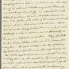 Frederick William Campbell to Jane Porter, autograph letter signed