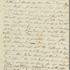 [L.?] T[aylor?] to Anna Maria Porter, autograph letter signed