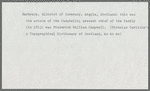 Frederick William Campbell, printed handbill
