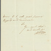 William Schaw Cathcart, Lord Cathcart to Robert Ker Porter, autograph letter signed