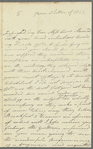 E. Pearse to Anna Maria Porter, autograph letter signed