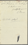 E. Pearse to Anna Maria Porter, autograph letter signed