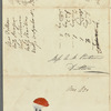 E. Pearse to Anna Maria Porter, autograph letter signed