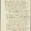 William Warrington to Jane Porter, autograph letter signed
