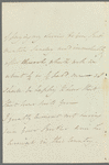 Frederick William Campbell to Jane Porter, autograph letter signed