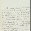 "The Young Martyr" to Jane Porter, autograph letter third person