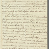 Frederick William Campbell to Captain Newton Chambers, autograph letter signed (copy)