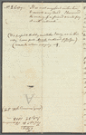 Frederick William Campbell to Captain Newton Chambers, autograph letter signed (copy)
