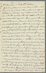 Edward Plomer to Frederick William Campbell, autograph letter signed