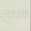 Robert Stewart, Lord Castlereagh to Robert Ker Porter, autograph letter third person