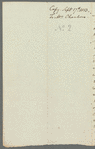 Frederick William Campbell to Captain Newton Chambers, autograph letter signed (copy)