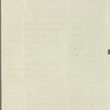 Joseph Palmer to Mrs. Porter, autograph letter signed