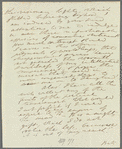 Sir Egerton Brydges to Miss Porter, autograph letter signed