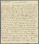 Frederick William Campbell to E. Plomer, autograph letter signed (copy)