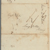 Albertine de Staël to Miss Porter, autograph letter signed