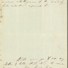 Jane Porter to unidentified recipient, autograph letter (draft; incomplete)