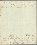 Jane Porter to unidentified recipient, autograph letter (draft; incomplete)