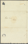 Albertine de Staël to Jane Porter, autograph letter signed