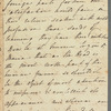 Unidentified sender to unidentified recipient, autograph letter