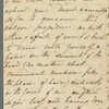 Unidentified sender to unidentified recipient, autograph letter