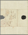 Joseph Fox to Miss Porter, autograph letter signed