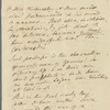 Robert Pearse Gillies to Miss Porter, autograph letter signed