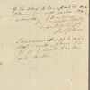 Robert Pearse Gillies to Miss Porter, autograph letter signed