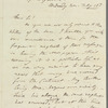 Jane Porter to John Taylor, autograph letter signed
