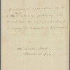 Adelaide O'Keeffe to Jane Porter, autograph letter third person