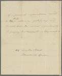 Adelaide O'Keeffe to Jane Porter, autograph letter third person