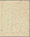 E. Carrick to Jane Porter, autograph letter signed, autograph letter signed