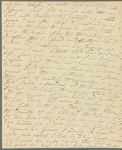 E. Carrick to Jane Porter, autograph letter signed, autograph letter signed